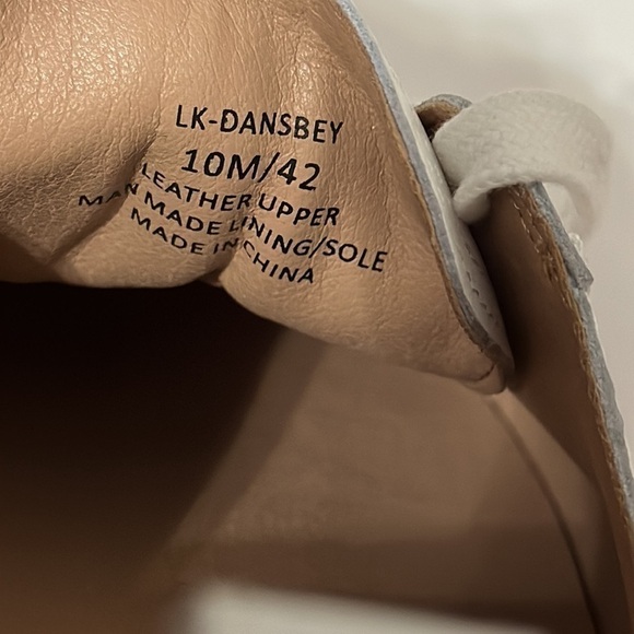 Lucky Brand Women’s The Dansbey White Tennis Casual Sneaker Lace Up Size 10M - Picture 4 of 5